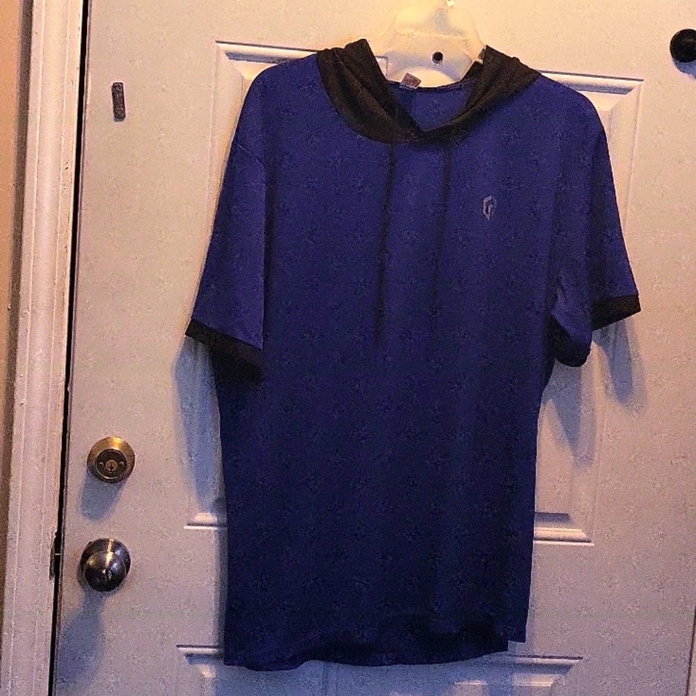 Mens hoodies size 2xl NWOT red with black trim, blue with black trim and black.
